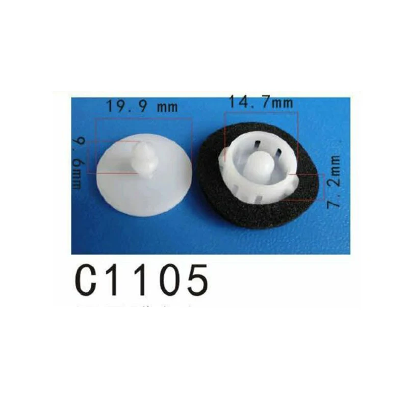 100pcs C1105 Fit For Nissan 09-11 Cube Exterior-Rocker moulding Clip 76882AZ100
100pcs C1105 Fit For Nissan 09-11 Cube Exterior-Rocker moulding Clip 76882AZ100