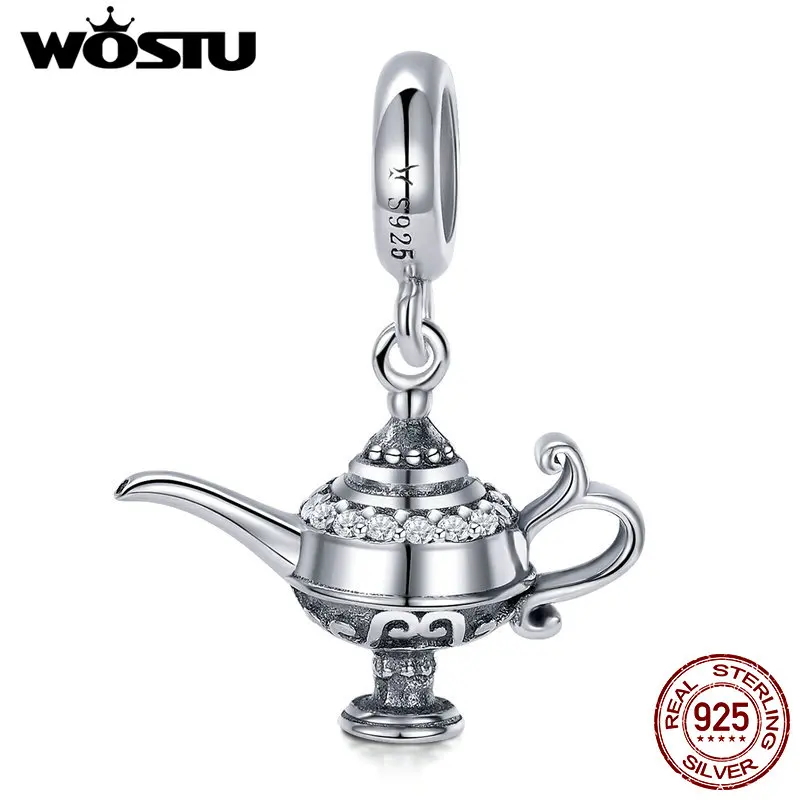 WOSTU, хит продаж, лампа из серебра 925 пробы с подвеской Аладдин, оригинальный браслет из бусин, сделай сам, удачи, подарок для ювелирных изделий CQC703
WOSTU, хит продаж, лампа из серебра 925 пробы с подвеской Аладдин, оригинальный браслет из бусин, сделай сам, удачи, подарок для ювелирных изделий CQC703