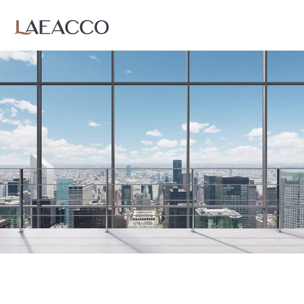 Laeacco Modern City Office View Room Blue Sky Cloudy French Window Sunny Scene Photography Background Photo Backdrop Photostudio
Laeacco Modern City Office View Room Blue Sky Cloudy French Window Sunny Scene Photography Background Photo Backdrop Photostudio