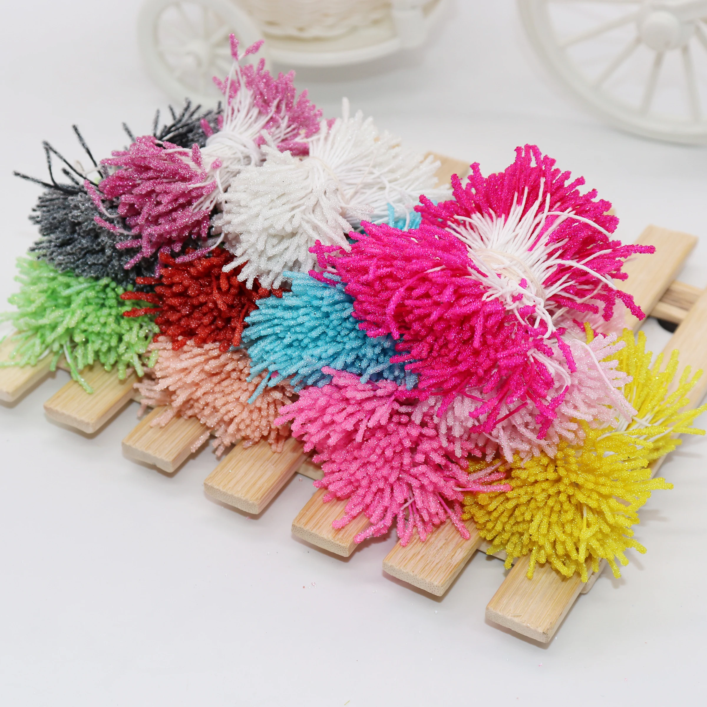 200pc Mini Flower Stamen Pistil Wedding Decoration 8MM Scrapbooking DIY Artificial Cards Cakes Flowers Accessories
200pc Mini Flower Stamen Pistil Wedding Decoration 8MM Scrapbooking DIY Artificial Cards Cakes Flowers Accessories