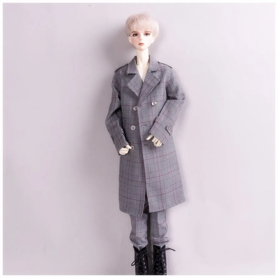 Одежда для кукол шарнирных кукол, подходит для дяди 1/3, 1/4, SD17, модный новый костюм, пальто в клетку + штаны, ветровка для героев, 2 комплекта
Одежда для кукол шарнирных кукол, подходит для дяди 1/3, 1/4, SD17, модный новый костюм, пальто в клетку + штаны, ветровка для героев, 2 комплекта