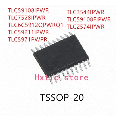 10PCS TLC59108IPWR TLC7528IPWR TLC6C5912QPWRQ1 TLC59211IPWR TLC5971IPWR TLC3544IPWR TLC59108FIPWR TLC2574IPWR TSSOP-20
10PCS TLC59108IPWR TLC7528IPWR TLC6C5912QPWRQ1 TLC59211IPWR TLC5971IPWR TLC3544IPWR TLC59108FIPWR TLC2574IPWR TSSOP-20
