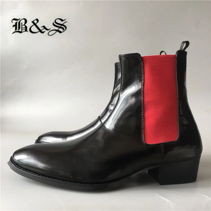 Black& Street New Slim Fit wedge elegant waytt Chelsea Men Boot denim business dress boots
Black& Street New Slim Fit wedge elegant waytt Chelsea Men Boot denim business dress boots