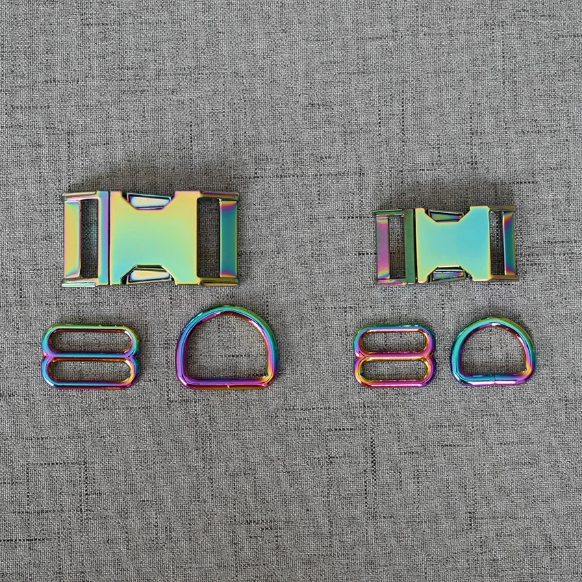 50 комплектов 20 мм/25 мм красочная металлическая фурнитура D кольцо ремни Ремни ползунок боковая пряжка пружинный крючок аксессуары высокого качества
50 комплектов 20 мм/25 мм красочная металлическая фурнитура D кольцо ремни Ремни ползунок боковая пряжка пружинный крючок аксессуары высокого качества