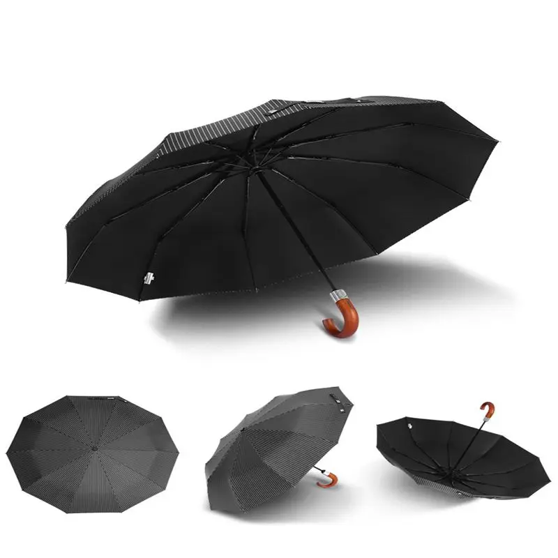 CAMMITEVER Wind Resistant Folding Automatic Umbrella Male Auto Luxury Big Windproof Umbrellas For Men Rain Black Coating 10K
CAMMITEVER Wind Resistant Folding Automatic Umbrella Male Auto Luxury Big Windproof Umbrellas For Men Rain Black Coating 10K