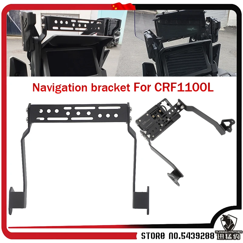 Black For Honda CRF1100L CRF 1100 L Africa Twin Adventure sports Motorcycle Front Navigation bracket GPS mobile phone charging
Black For Honda CRF1100L CRF 1100 L Africa Twin Adventure sports Motorcycle Front Navigation bracket GPS mobile phone charging