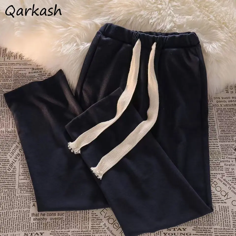 Pants Women All-match Unisex Drawstring Female High Street Ins Vintage Casual Daily Mopping Baggy Couple Simple Straight Trouser
Pants Women All-match Unisex Drawstring Female High Street Ins Vintage Casual Daily Mopping Baggy Couple Simple Straight Trouser