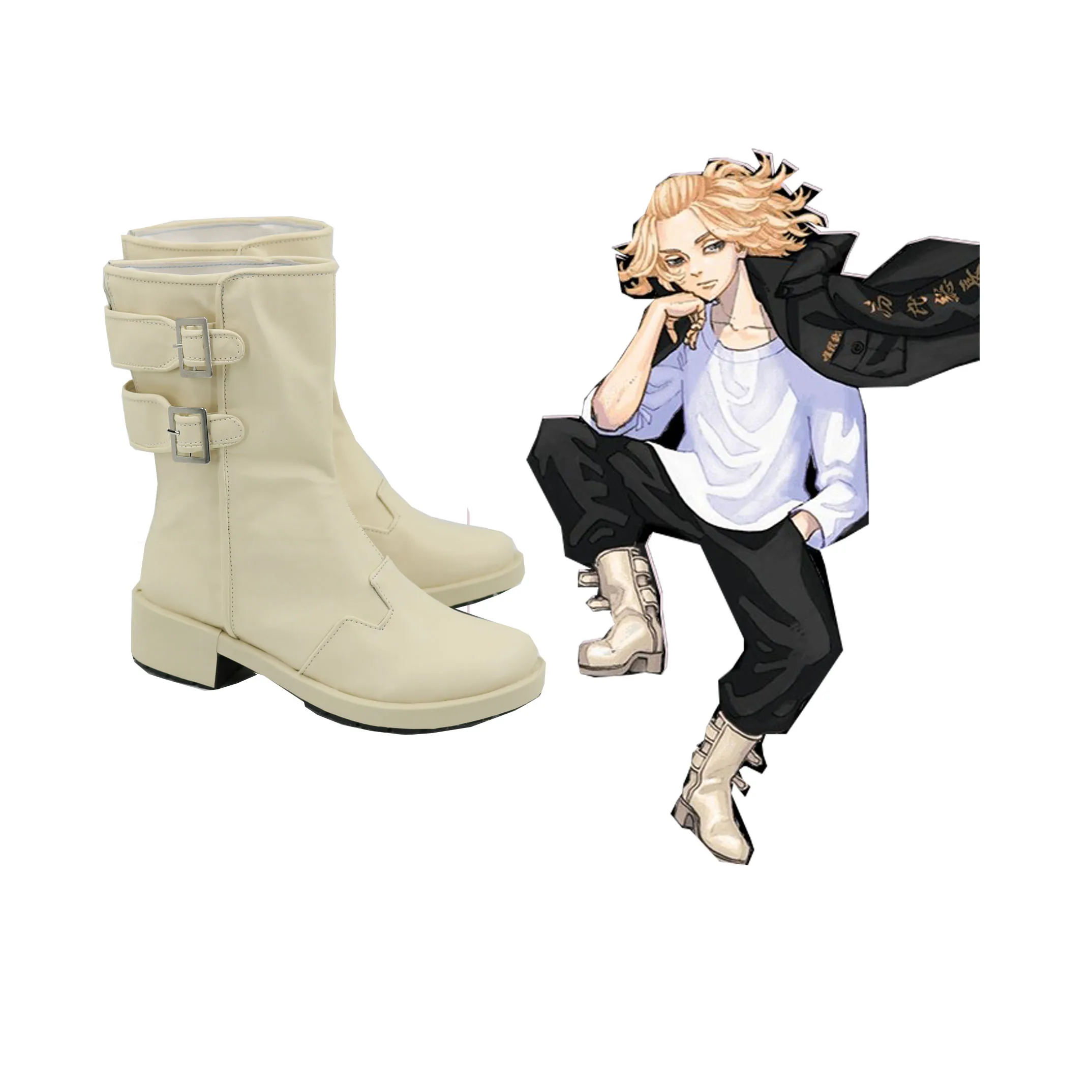 Anime Cosplay Revengers Swastika Sano Manjiro Cosplay Shoes Unisex Custom Made Boots
Anime Cosplay Revengers Swastika Sano Manjiro Cosplay Shoes Unisex Custom Made Boots