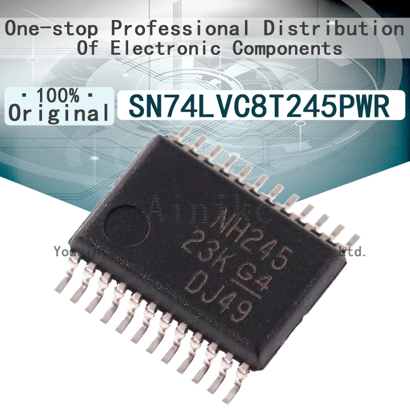 10/шт. Новый оригинальный SN74LVC4245APWR LJ245A SN74LVC8T245PWR NH245 TSSOP-24 сдвиг уровня IC chip
10/шт. Новый оригинальный SN74LVC4245APWR LJ245A SN74LVC8T245PWR NH245 TSSOP-24 сдвиг уровня IC chip