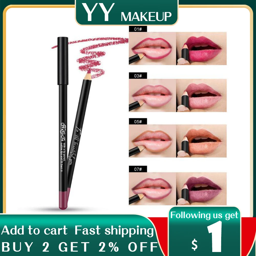 12 Colors Sexy Matte Lip Stick Lipliner Lip Liner Pencil Matt Nude Lipsliner Pen Set Beauty Makeup Tool Cosmetic
12 Colors Sexy Matte Lip Stick Lipliner Lip Liner Pencil Matt Nude Lipsliner Pen Set Beauty Makeup Tool Cosmetic