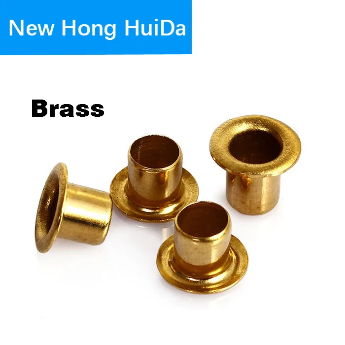 0.9 1.3 1.5 2 2.3 2.5 3 3.5 4 5 6mm Brass Metal eyelets Hollow Rivet Nut Copper Through Hole Rivet Grommets
0.9 1.3 1.5 2 2.3 2.5 3 3.5 4 5 6mm Brass Metal eyelets Hollow Rivet Nut Copper Through Hole Rivet Grommets