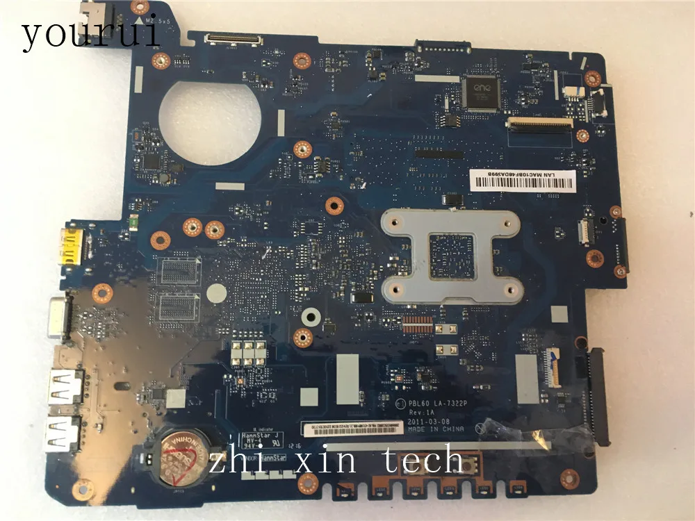 yourui For ASUS K53B X53B K53U Laptop motherboard PBL60 LA-7322P DDR3 Test work perfect
yourui For ASUS K53B X53B K53U Laptop motherboard PBL60 LA-7322P DDR3 Test work perfect