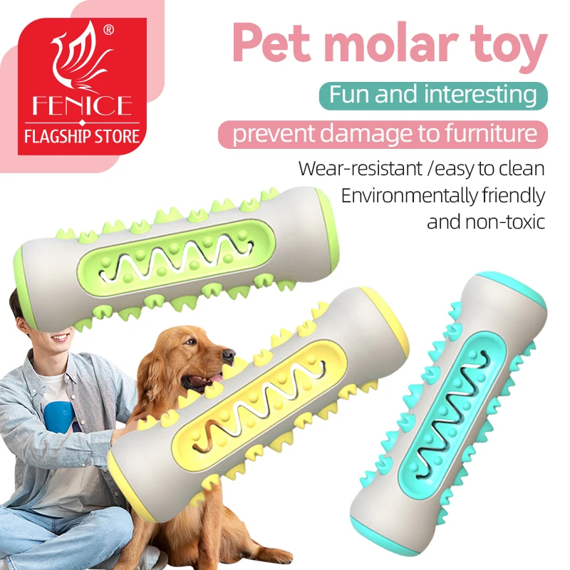 Dog Toothbrush Durable Dog Chew Toy Soft TPR Rubber Tooth Cleaning Molar Pet Supplies Interactive Toy
Dog Toothbrush Durable Dog Chew Toy Soft TPR Rubber Tooth Cleaning Molar Pet Supplies Interactive Toy