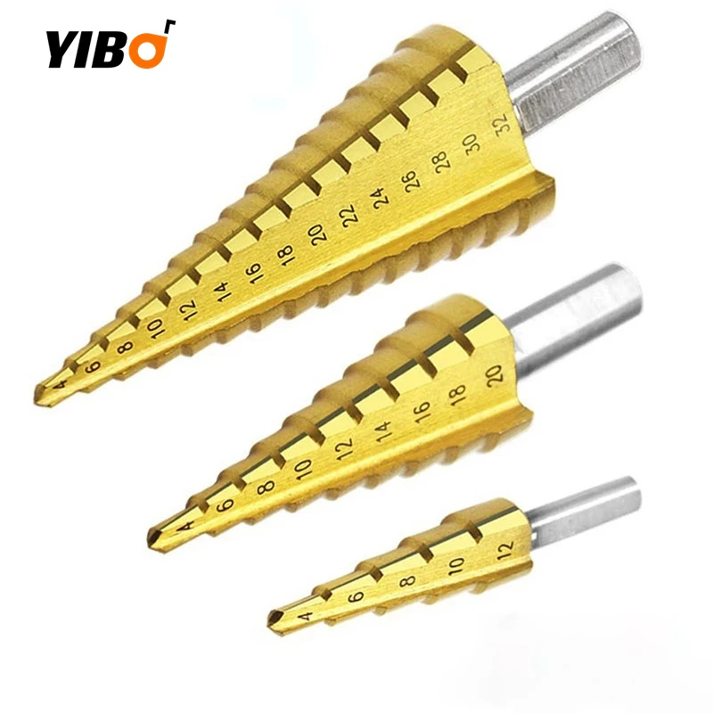 3 шт./комплект, конические сверла для дрели, 4-12 мм, 4-20 мм, 4-32 мм
3 шт./комплект, конические сверла для дрели, 4-12 мм, 4-20 мм, 4-32 мм