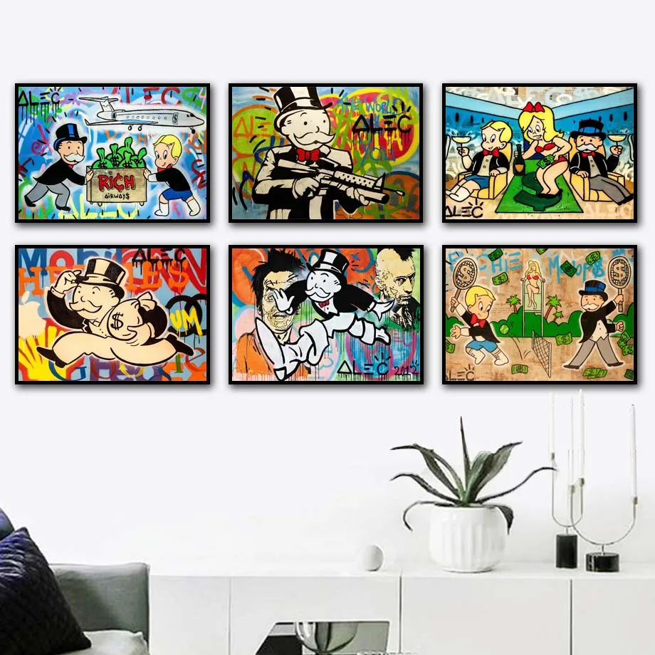 Alec Monopolis HD Wall Art Canvas Poster and Print Canvas Painting Decoration Painting Office Living Room Home Decor
Alec Monopolis HD Wall Art Canvas Poster and Print Canvas Painting Decoration Painting Office Living Room Home Decor