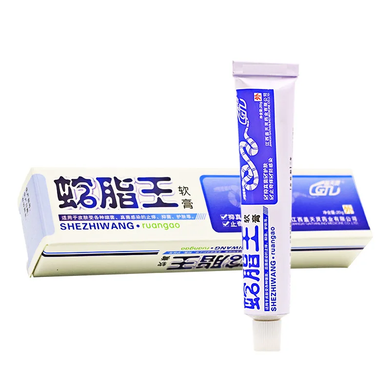 Gaitianling Snake Zhiwang Ointment Dehumidifying Skin Fungus Antipruritic Antibacterial Cream 20g
Gaitianling Snake Zhiwang Ointment Dehumidifying Skin Fungus Antipruritic Antibacterial Cream 20g