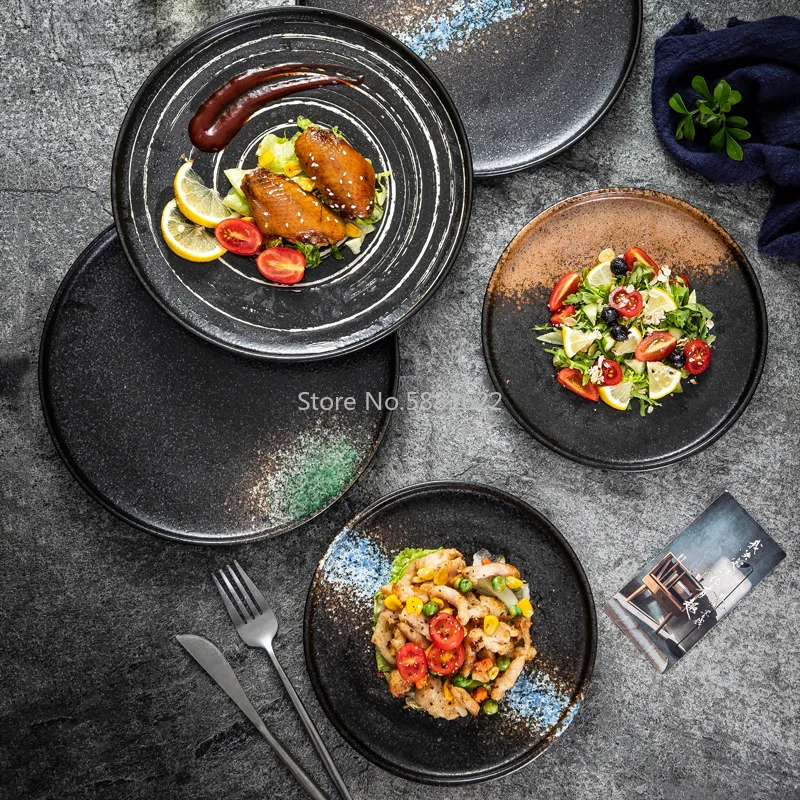 Тарелка для стейка, домашняя керамическая тарелка для западной еды, тарелка для макарон, японская тарелка для завтрака, креативная овощная тарелка, тарелка для западной еды
Тарелка для стейка, домашняя керамическая тарелка для западной еды, тарелка для макарон, японская тарелка для завтрака, креативная овощная тарелка, тарелка для западной еды