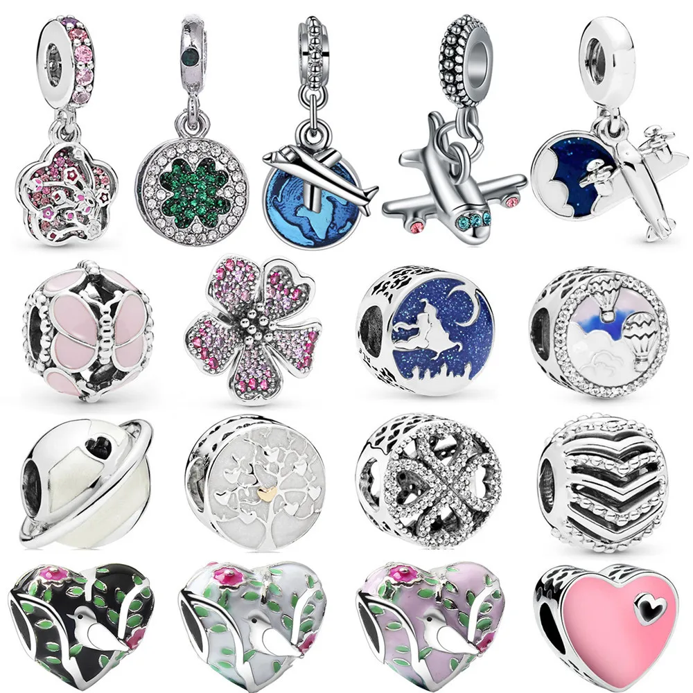 1Pcs New Cute Airplane Flower Bird Bead Pendant DIY Bracelet Necklace Accessory Women Jewelry Making Gifts
1Pcs New Cute Airplane Flower Bird Bead Pendant DIY Bracelet Necklace Accessory Women Jewelry Making Gifts