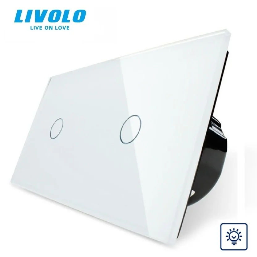 Livolo Wall Switch Ivory White,Dimming Touch Screen Control, Tempered Glass Panel, Light Home Switch VL-C701D-11/VL-C701D-11
Livolo Wall Switch Ivory White,Dimming Touch Screen Control, Tempered Glass Panel, Light Home Switch VL-C701D-11/VL-C701D-11