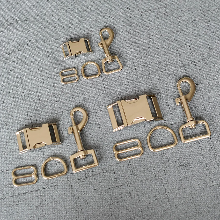 100 Sets 15mm/20mm/25mm Silver Metal D Ring Snap Hook Adjustable Release Buckle Dog Collar and Leash Backpack Bag Accessories
100 Sets 15mm/20mm/25mm Silver Metal D Ring Snap Hook Adjustable Release Buckle Dog Collar and Leash Backpack Bag Accessories