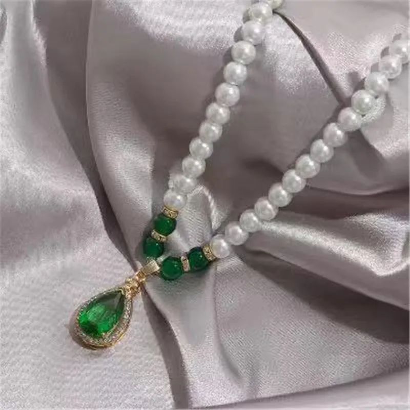 Fresh Style Small Ball Simulated Pearl Necklaces for Women Female Clavicle Chain Necklaces Valentine's Day Jewelry Gifts
Fresh Style Small Ball Simulated Pearl Necklaces for Women Female Clavicle Chain Necklaces Valentine's Day Jewelry Gifts