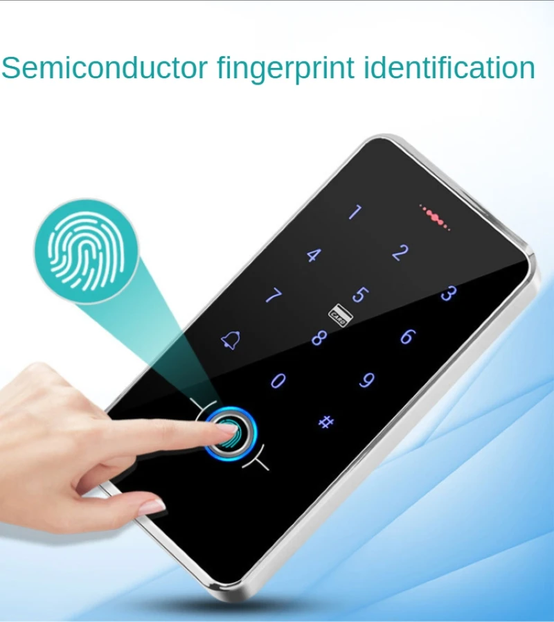 Outdoor IP68 Waterproof Fingerprint Access Control Keypad RFID Keyboard Touch Panel Electronic Door Opener System 13.56MHz Cards
Outdoor IP68 Waterproof Fingerprint Access Control Keypad RFID Keyboard Touch Panel Electronic Door Opener System 13.56MHz Cards