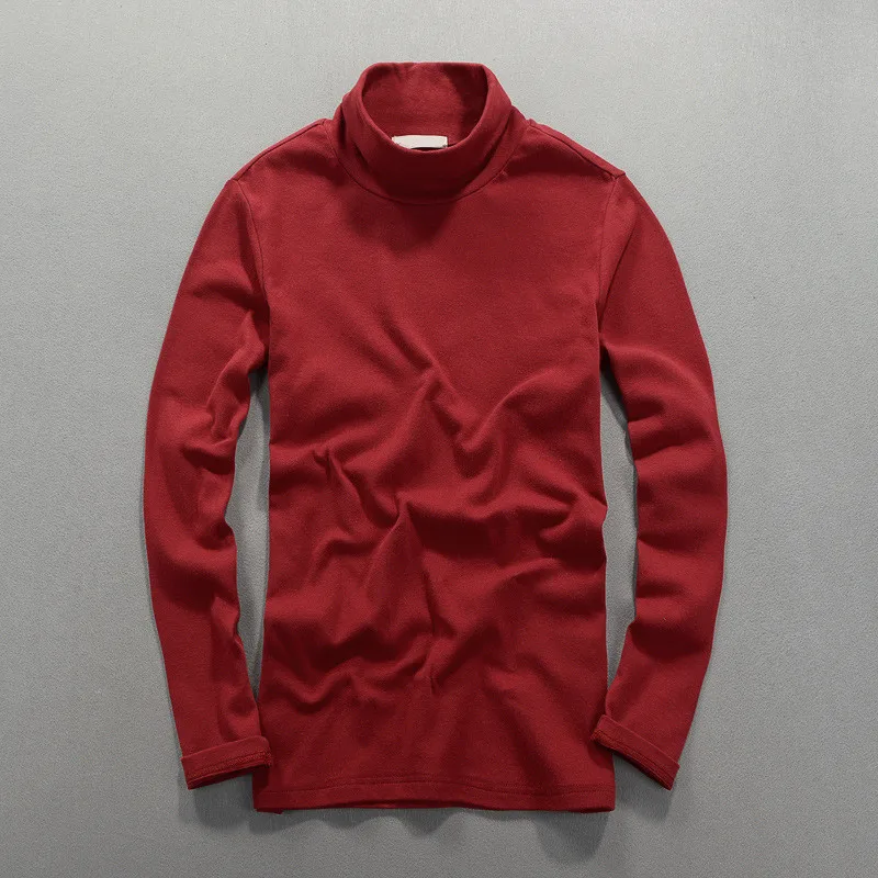 MRMT 2024 Brand New Winter Casual Men's T-shirts Pure Cotton High Collar Pure Color Long-sleeved T-shirt for Male Tops T-shirts
MRMT 2024 Brand New Winter Casual Men's T-shirts Pure Cotton High Collar Pure Color Long-sleeved T-shirt for Male Tops T-shirts