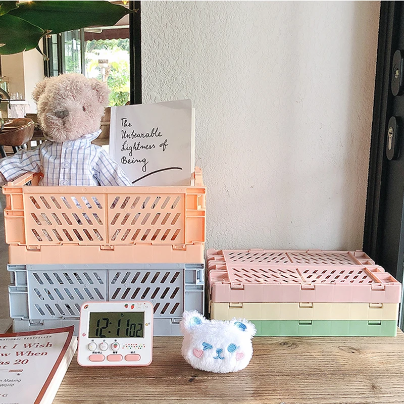 Ins Desktop Folding Storage Basket Sundries Toy Snack Organization Box Dormitory Artifact Case
Ins Desktop Folding Storage Basket Sundries Toy Snack Organization Box Dormitory Artifact Case