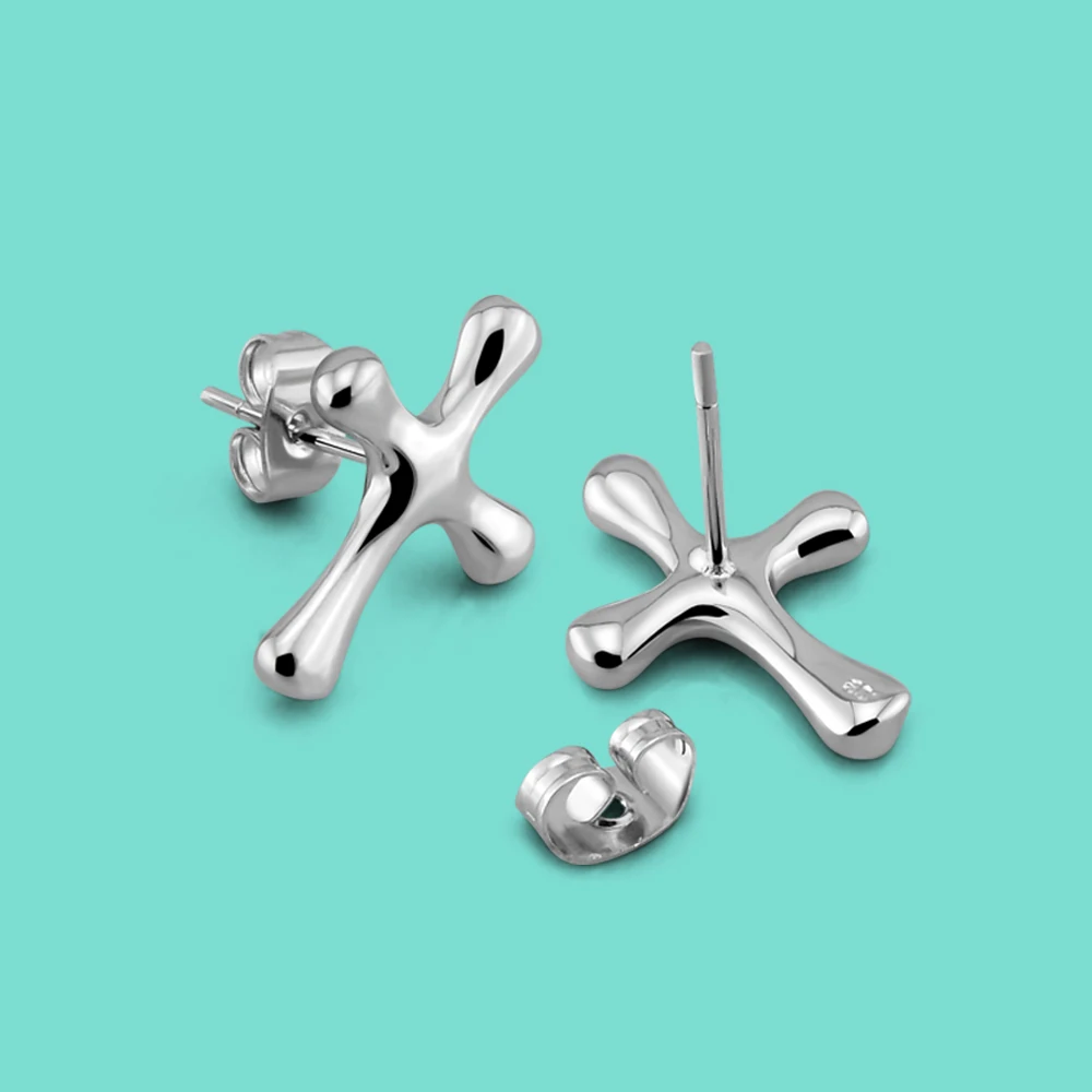 New Korean Sweet Cute 925 Silver Ear Nail Minimalism Women's Aesthetic Mini Exquisite Jewelry Cross Earrings Eardrum Earlobe
New Korean Sweet Cute 925 Silver Ear Nail Minimalism Women's Aesthetic Mini Exquisite Jewelry Cross Earrings Eardrum Earlobe