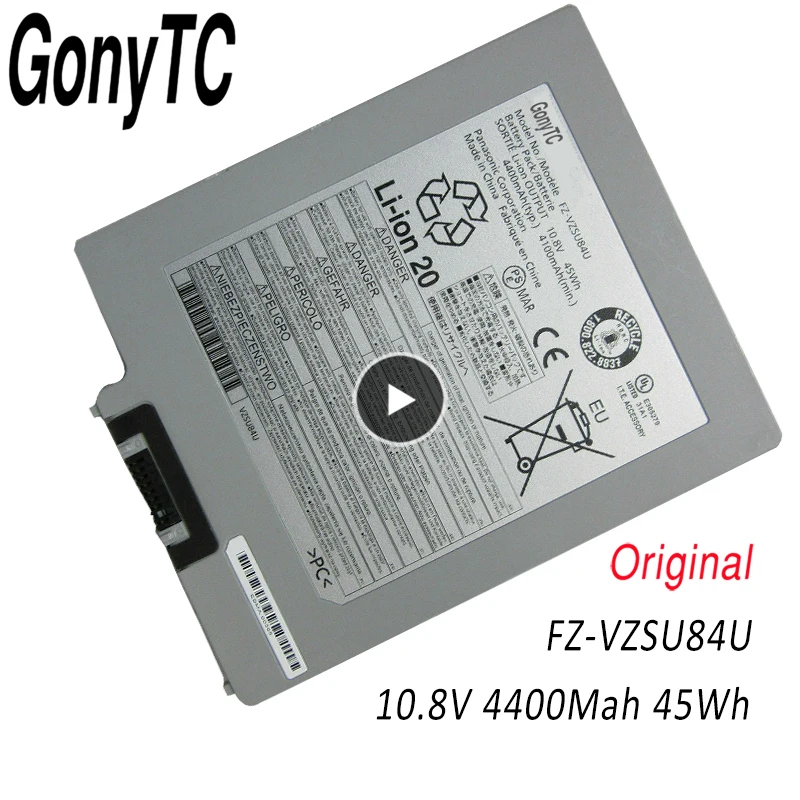 GONYTC FZ-VZSU84U FZ-VZSU84R Battery For Panasonic Tablet PC FZ-G1Toughbook FZ-VZSU88U VZSU84UR FZ-VZSU96U FZ-VZSU84A2U
GONYTC FZ-VZSU84U FZ-VZSU84R Battery For Panasonic Tablet PC FZ-G1Toughbook FZ-VZSU88U VZSU84UR FZ-VZSU96U FZ-VZSU84A2U