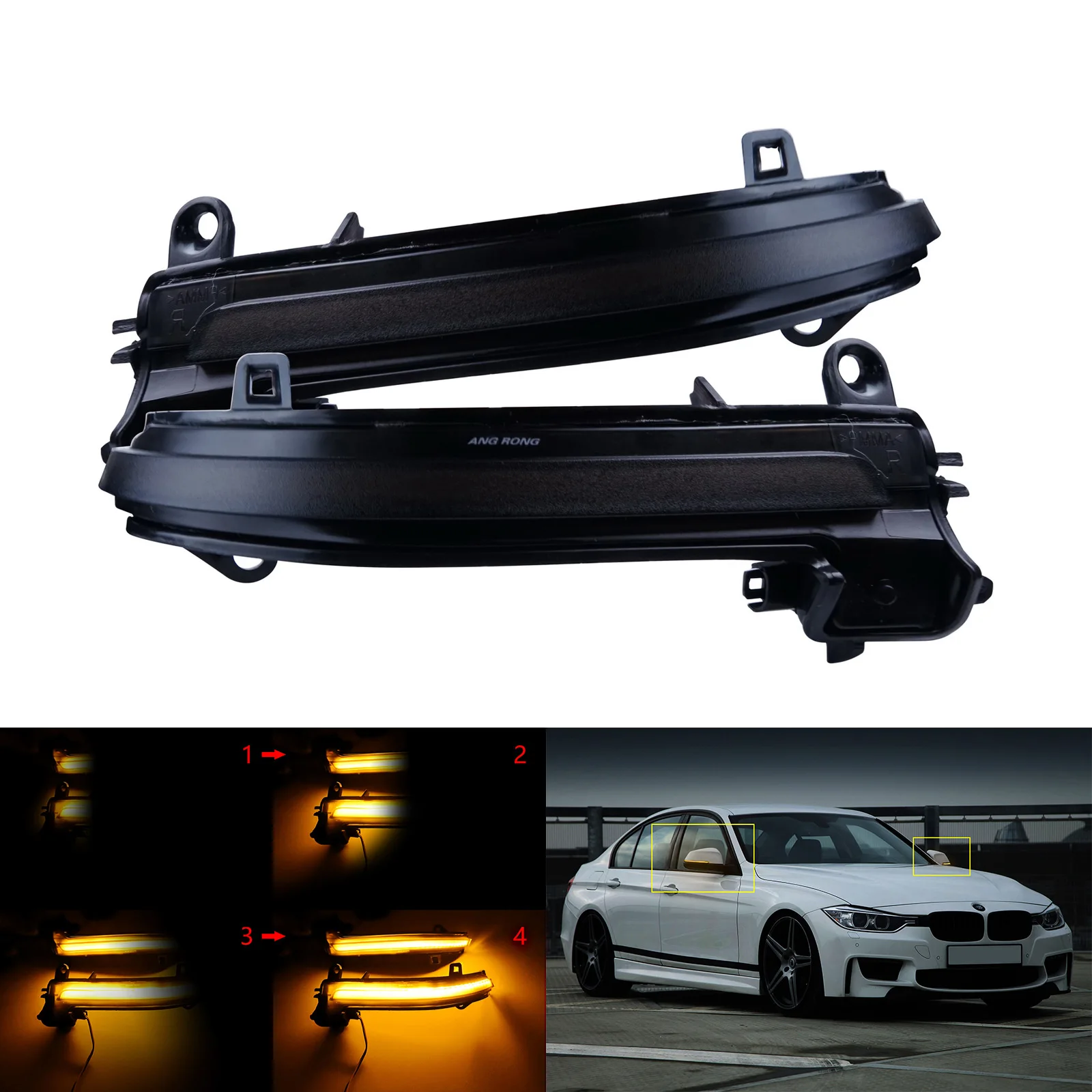 Dynamic LED Wing Mirror Indicator Light For BMW F20 F21 F22 F23 F30 F31 F32 X1
Dynamic LED Wing Mirror Indicator Light For BMW F20 F21 F22 F23 F30 F31 F32 X1