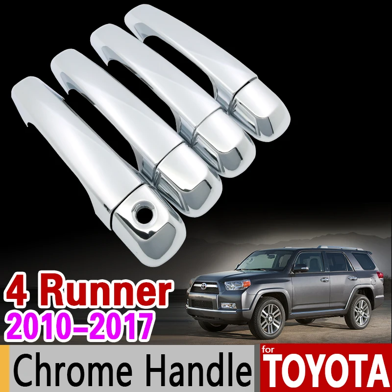 for Toyota 4Runner 2010 - 2017 Chrome Handle Cover Trim Set for 4 Runner 2011 2012 2013 2014 2015 2016 Accessories Car Styling
for Toyota 4Runner 2010 - 2017 Chrome Handle Cover Trim Set for 4 Runner 2011 2012 2013 2014 2015 2016 Accessories Car Styling