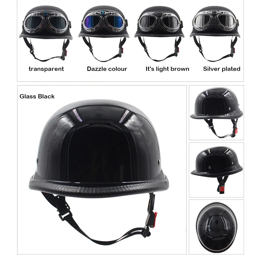 Motorcycle Helmet German Leather Vintage Casco Moto Motorcycle Open Face Retro Half Helmet Chopper 55-60cm Helmet
Motorcycle Helmet German Leather Vintage Casco Moto Motorcycle Open Face Retro Half Helmet Chopper 55-60cm Helmet