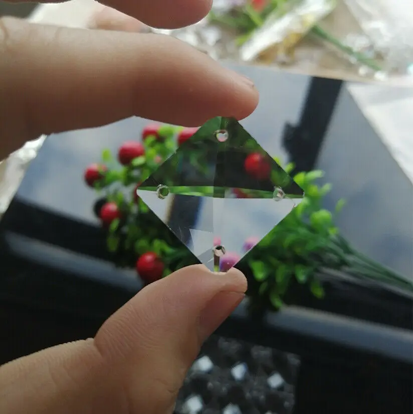 5PC Square Four-hole Crystal Cross Faceted Prism Glass Chandelier Sun Catcher Rainbow DIY Jewelry Accessory Hanging Ornament
5PC Square Four-hole Crystal Cross Faceted Prism Glass Chandelier Sun Catcher Rainbow DIY Jewelry Accessory Hanging Ornament