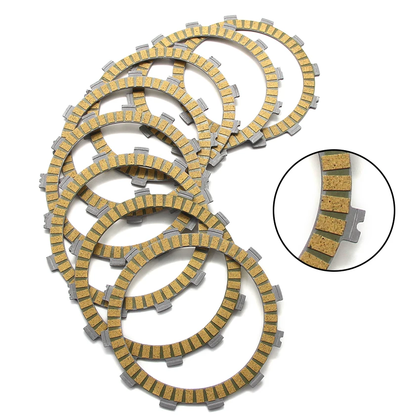 Motorcycle Friction Clutch Plates Disc For Yamaha WR250Z YZ250 E/F/G/H/J/L/M/N/P/R/S/T/V/W/X/Y/Z/A/B/D/E/F/G (2T) 3XK-16321-00 8
Motorcycle Friction Clutch Plates Disc For Yamaha WR250Z YZ250 E/F/G/H/J/L/M/N/P/R/S/T/V/W/X/Y/Z/A/B/D/E/F/G (2T) 3XK-16321-00 8