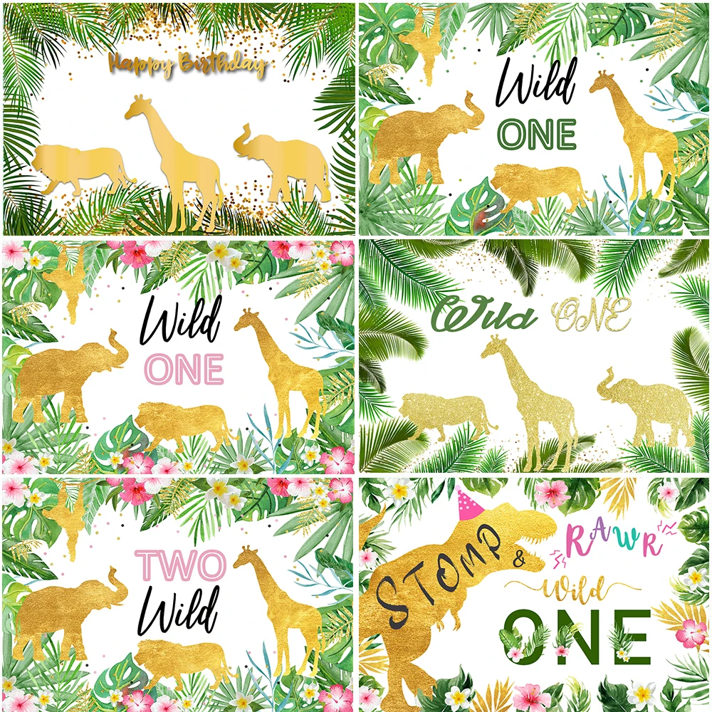 MOCSICKA Jungle Birthday Party Background Boy Birthday Wild Animal Backdrop Forest Green Leaves Photo Background Studio
MOCSICKA Jungle Birthday Party Background Boy Birthday Wild Animal Backdrop Forest Green Leaves Photo Background Studio