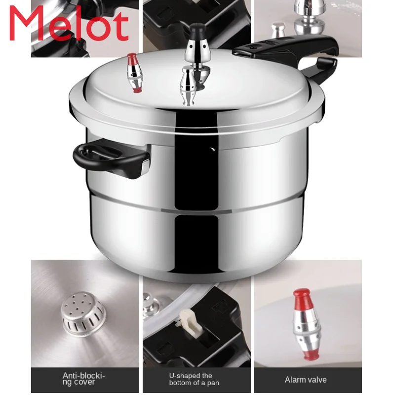 Pressure Cooker Household Gas Induction Cooker Universal Thickened Explosion-Proof Safety Mini Small Pressure Cooker Durable
Pressure Cooker Household Gas Induction Cooker Universal Thickened Explosion-Proof Safety Mini Small Pressure Cooker Durable