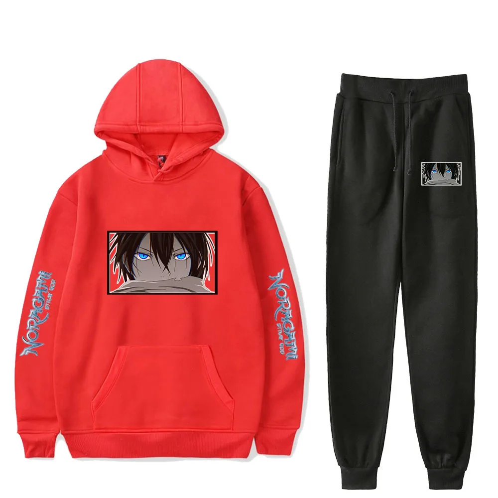 2021 New Noragami Hoodies And Pants Print Two Piece Set Hooded Suit Casual Women Men Autumn Winter Clothes
2021 New Noragami Hoodies And Pants Print Two Piece Set Hooded Suit Casual Women Men Autumn Winter Clothes