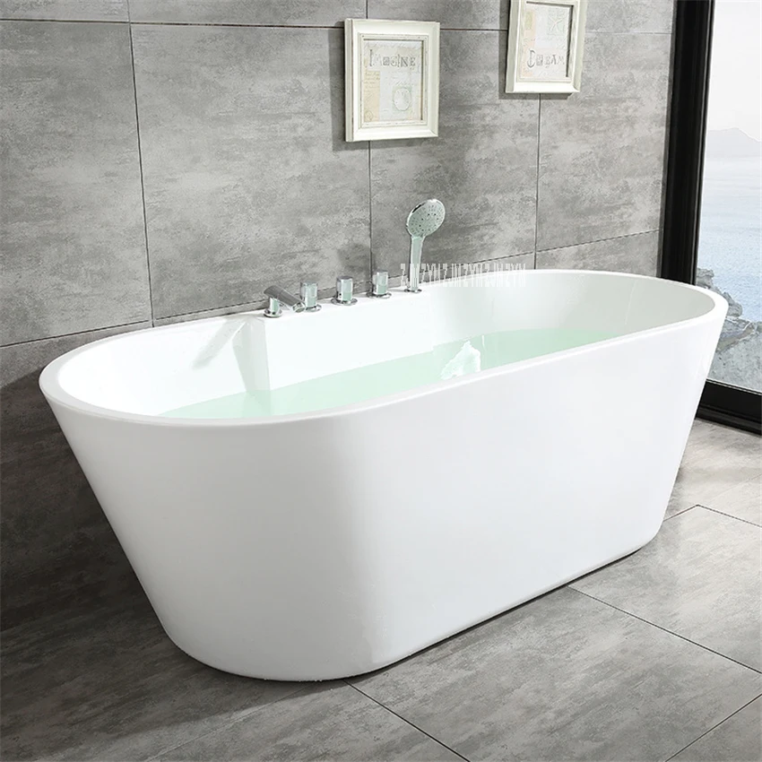 SY-2013 1.5m Adult Acrylic Household Bathtub Oval Freestanding Tub Modern Bathroom Bathtub S-Trap With Copper Tap Hardware Part
SY-2013 1.5m Adult Acrylic Household Bathtub Oval Freestanding Tub Modern Bathroom Bathtub S-Trap With Copper Tap Hardware Part