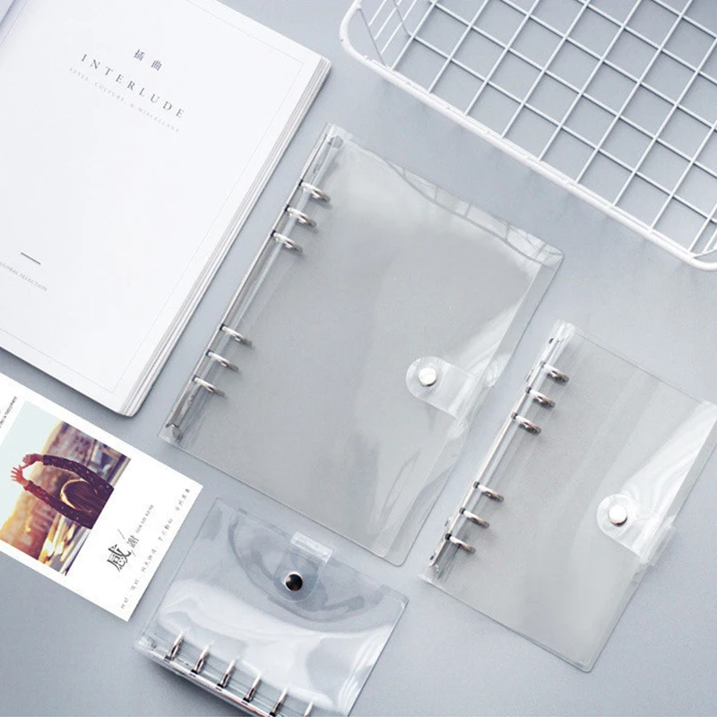 1Set Laser Binder Notebook Cover Transparent Loose-leaf Notebook Planner Binding Shell 6 Hole Inner Page Cover Binding Supplies
1Set Laser Binder Notebook Cover Transparent Loose-leaf Notebook Planner Binding Shell 6 Hole Inner Page Cover Binding Supplies