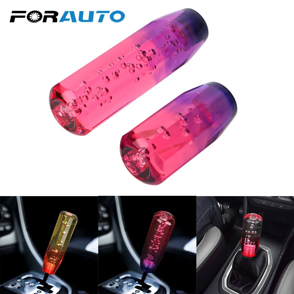 LEEPEE 10/15CM Manual Transparent Gear Knob Stick Transmission Shifter Bubble Crystal Car Gear Shift Knob Car-styling
LEEPEE 10/15CM Manual Transparent Gear Knob Stick Transmission Shifter Bubble Crystal Car Gear Shift Knob Car-styling