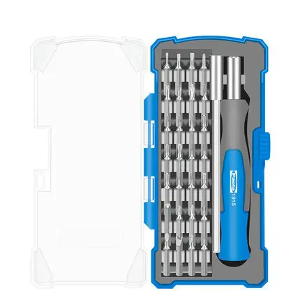 30 шт. Мини Многофункциональный Набор прецизионных отверток, хромово-ванадиевая сталь, цифровой инструмент для обслуживания и демонтажа 
30 шт. Мини Многофункциональный Набор прецизионных отверток, хромово-ванадиевая сталь, цифровой инструмент для обслуживания и демонтажа