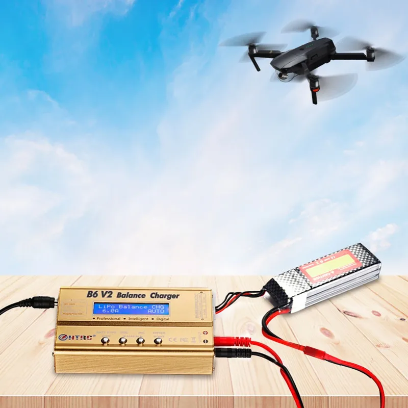 New Professional B6v2 Charger Lip0 Model Aircraft Charger B6 Charger High Precision Intelligent Balance Charger Tool
New Professional B6v2 Charger Lip0 Model Aircraft Charger B6 Charger High Precision Intelligent Balance Charger Tool