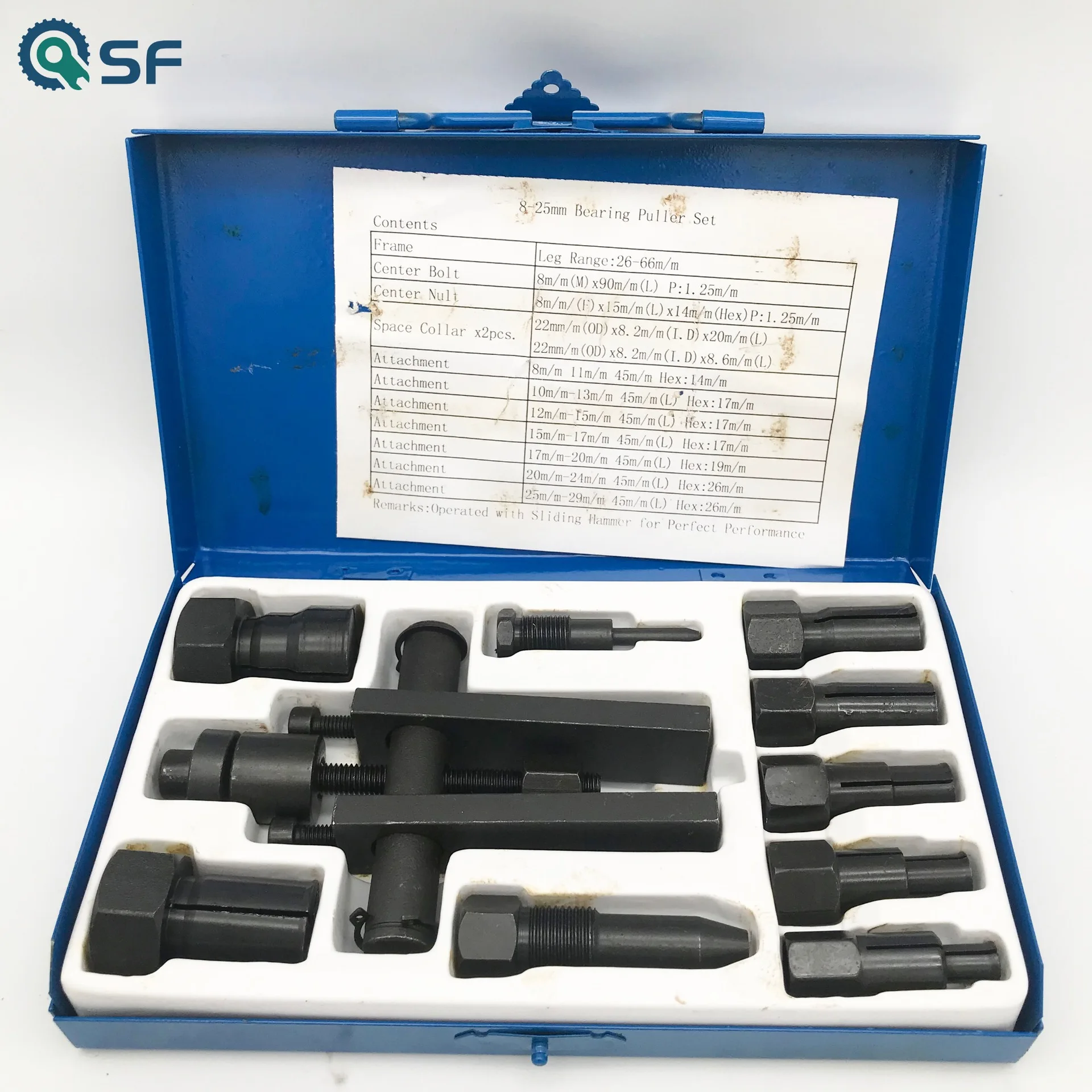 7-head inner bearing tool motorcycle repair tool bearing special tool bearing disassembly set 8-25m
7-head inner bearing tool motorcycle repair tool bearing special tool bearing disassembly set 8-25m