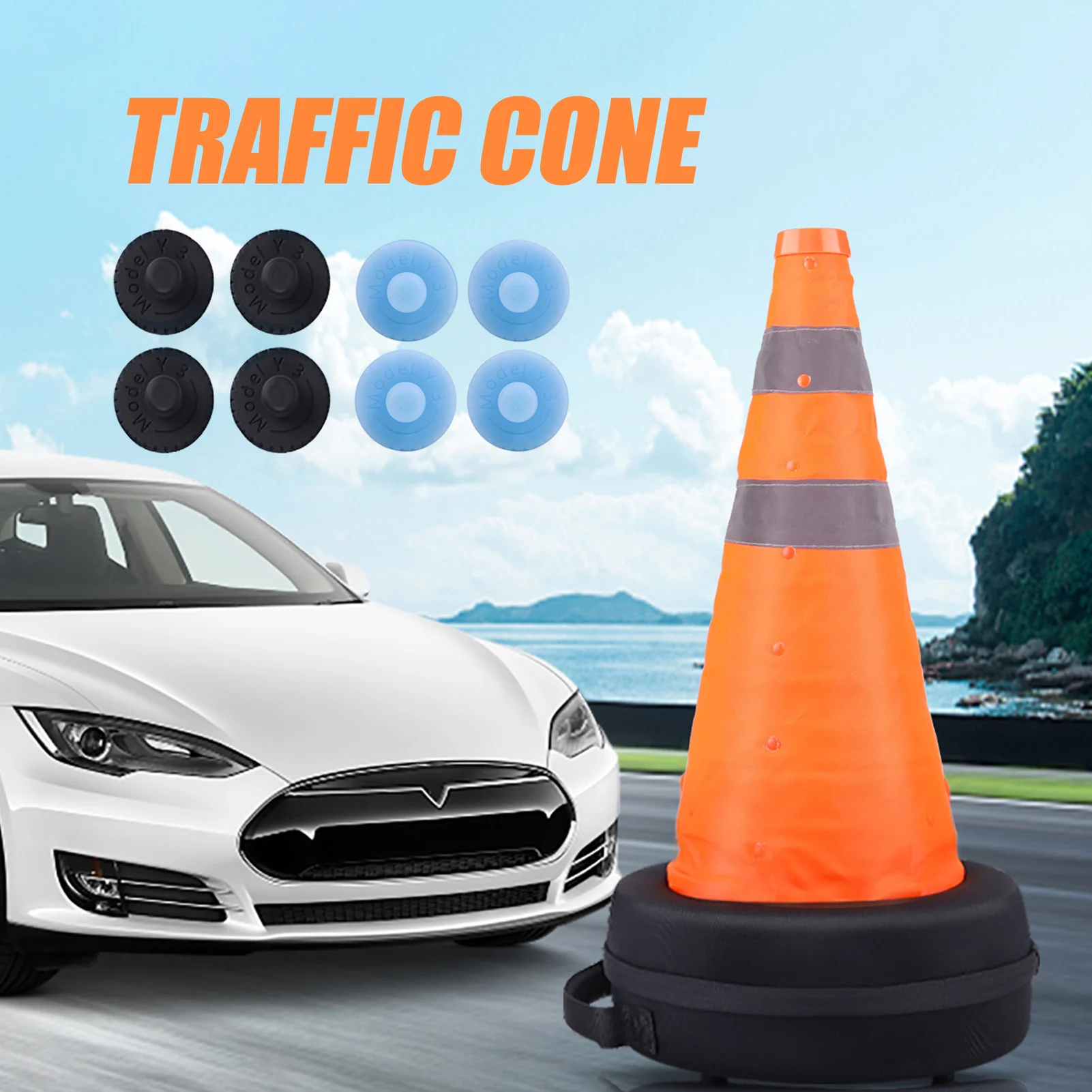 Collapsible Foldable Traffic Cones Too Kit Parking Barriers Car Safety Warning Cone Ice Cream Cone Reflective Road Wonderful
Collapsible Foldable Traffic Cones Too Kit Parking Barriers Car Safety Warning Cone Ice Cream Cone Reflective Road Wonderful