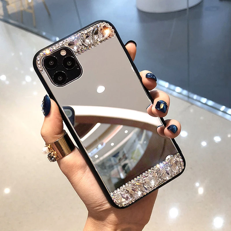 Чехол для телефона с макияжем Diamond Mirror для iPhone 17 16 Pro Max, роскошный чехол со стразами для iPhone 15, 14, 13, 12, 11 Pro Max XR XS, чехол
Чехол для телефона с макияжем Diamond Mirror для iPhone 17 16 Pro Max, роскошный чехол со стразами для iPhone 15, 14, 13, 12, 11 Pro Max XR XS, чехол