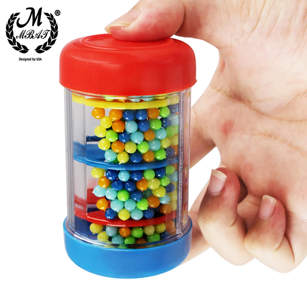 M MBAT 9cm Single Section Sound Rainmaker Shaker Colorful Rain Stick Musical Instrument Kids Children Early Learn Music Toy Gift
M MBAT 9cm Single Section Sound Rainmaker Shaker Colorful Rain Stick Musical Instrument Kids Children Early Learn Music Toy Gift