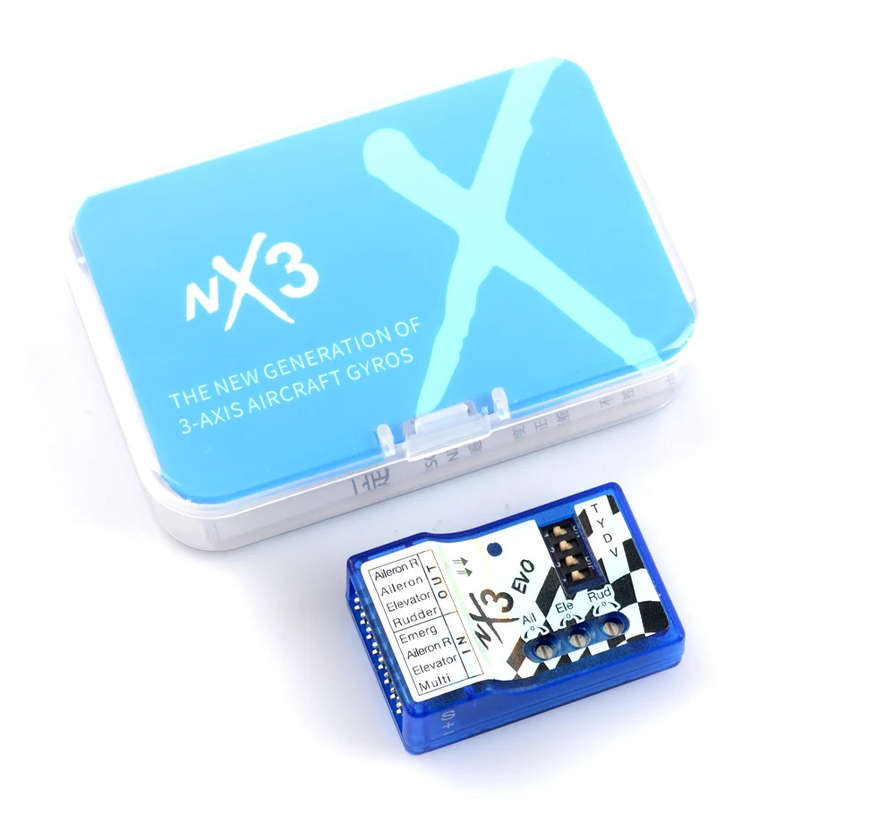 NX3 EVO Flight Controller Board Fixed-wing flight gyro balancer Stabilization Controller For 3D 2D flight
NX3 EVO Flight Controller Board Fixed-wing flight gyro balancer Stabilization Controller For 3D 2D flight