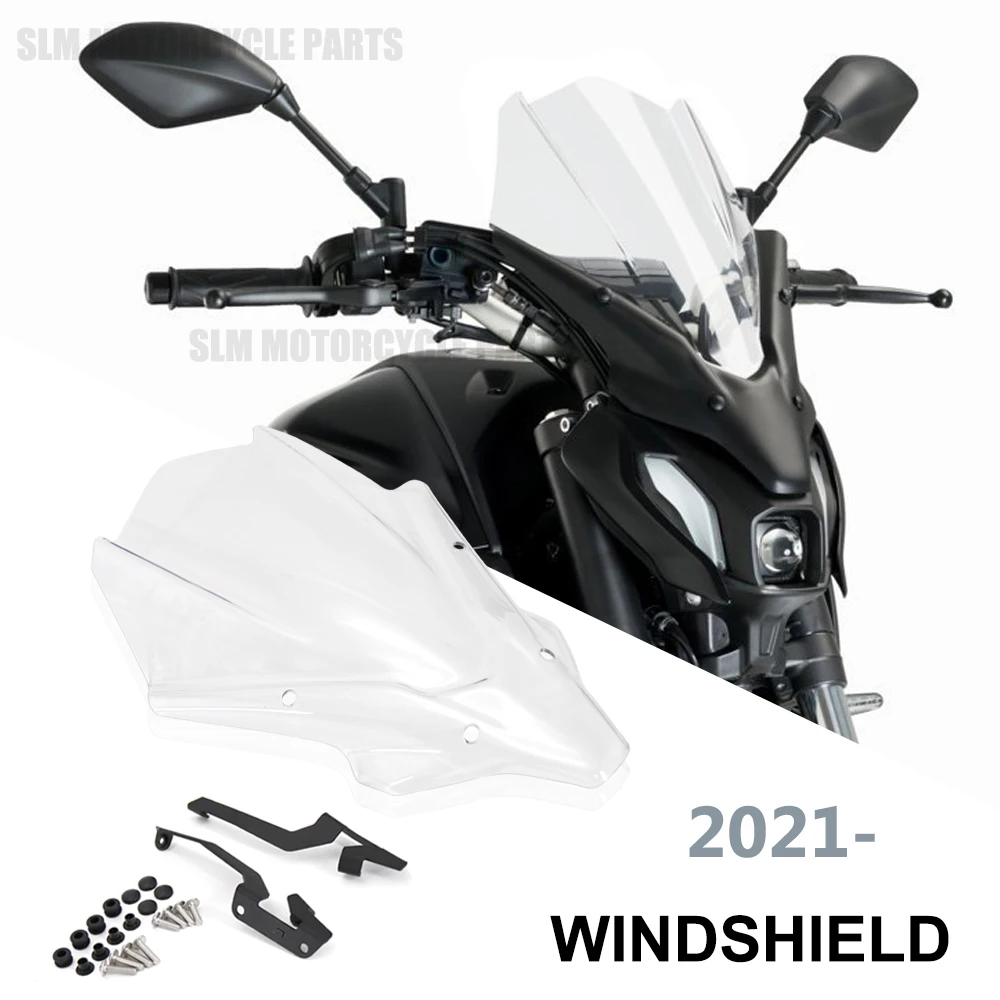 New Motorcycle Accessoris High quality acrylic Windshield WindScreen Front Screen For Yamaha MT-07 MT07 MT 07 FZ-07 2021 2022
New Motorcycle Accessoris High quality acrylic Windshield WindScreen Front Screen For Yamaha MT-07 MT07 MT 07 FZ-07 2021 2022