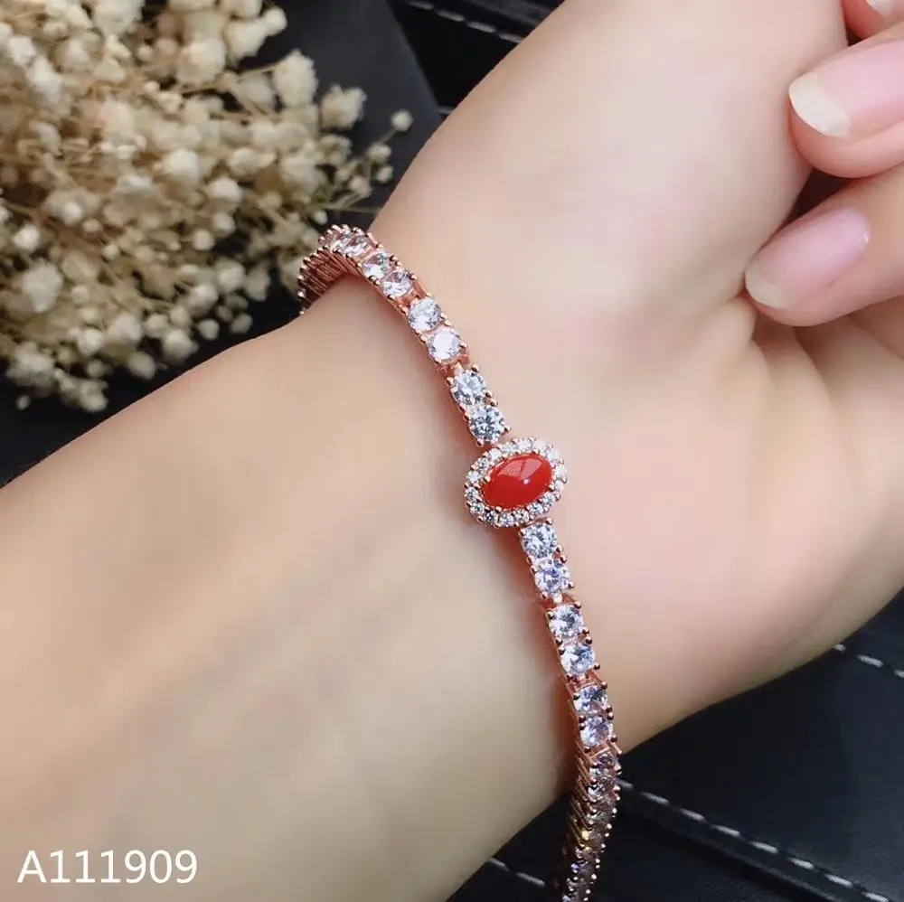 KJJEAXCMY Boutique Jewelry 925 Sterling Silver Inlaid Natural Red Coral Women's Bracelet Support Detection Fine Marry Party
KJJEAXCMY Boutique Jewelry 925 Sterling Silver Inlaid Natural Red Coral Women's Bracelet Support Detection Fine Marry Party